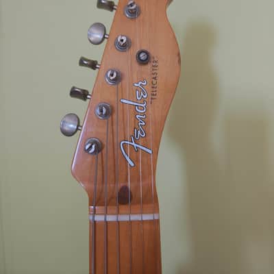 2022 Fender AVRI II 1951 Telecaster, Blonde, light relic image 8