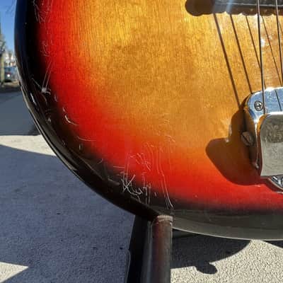 1960s Teisco Del Rey Tulip image 12