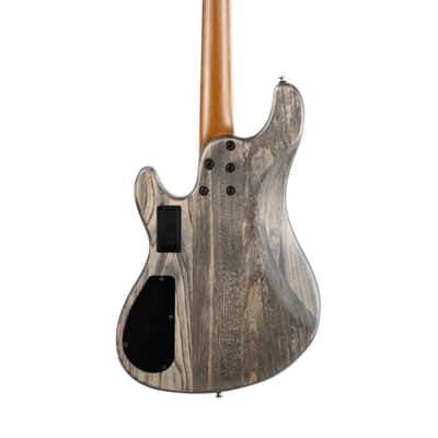 Cort GBMODERN4OPCG GB Series Modern Bass Guitar. Open Pore Charcoal Grey image 2