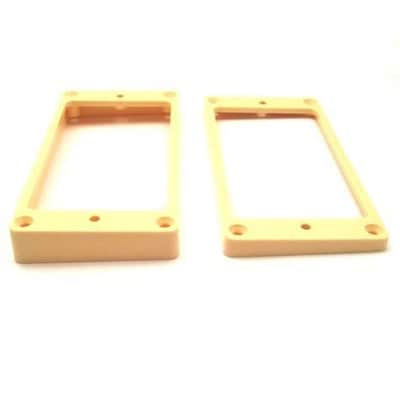 Humbucker Ring Set-Tapered w/ Flat Bottoms-Cream image 2