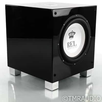 REL T/9i 10" Powered Subwoofer; T9-i; Gloss Black image 2