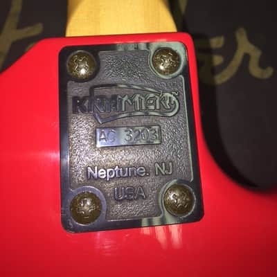 1980's Left Handed Kramer ZX30H Red and Black with Case image 6