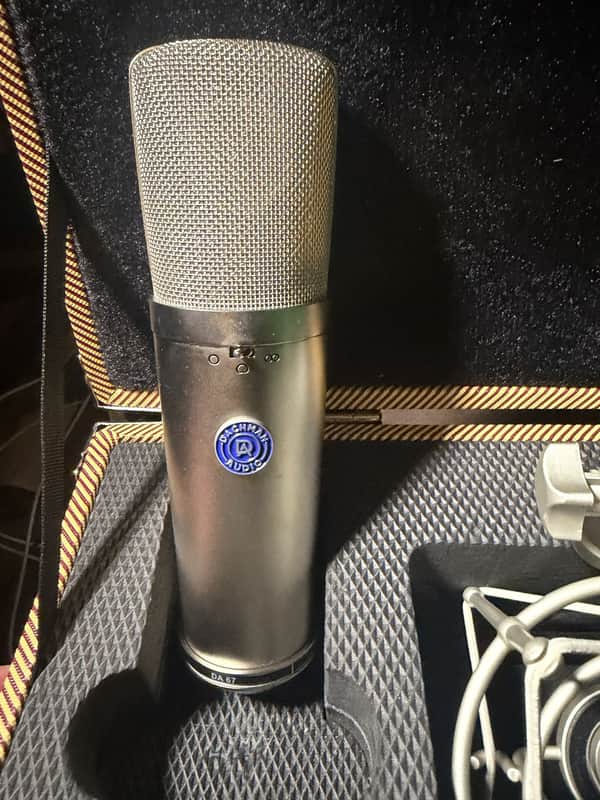 Dachman Audio DA 67 Tube Condenser Microphone — Complete Kit with PSU, Shockmount & Flight Case image 1