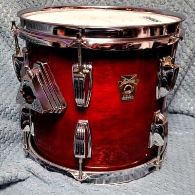 Ludwig Classic Tom, 10" X 7" 90s' - 7 Ply Maple Monroe, North Carolina- Cherry Stain image 4