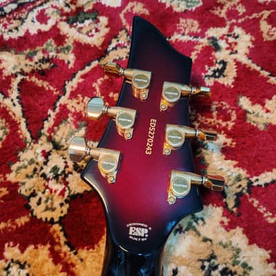 *AS NEW* 2024 ESP Edwards E-Maiden HIZAKI Signature Model - Rose MIJ Japan image 18