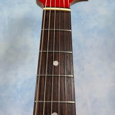 2011 Fender Mustang ‘69 Vintage Reissue MG69/MH Dakota Red + Headstock, Japan MIJ image 12