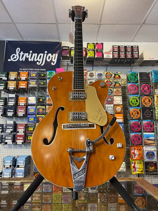 Gretsch G6120T-BSSMK Brian Setzer Signature Nashville '59 "Smoke" - Smoke Orange image 1