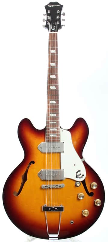 1995 Epiphone Casino-JL Casino John Lennon sunburst | Reverb
