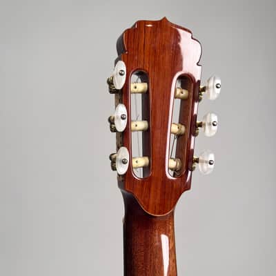1984 Wolfgang Teller 9/P Top Shelf Classical Mahogany back, side and neck. Spruce top and ebony fretboard W/case image 5