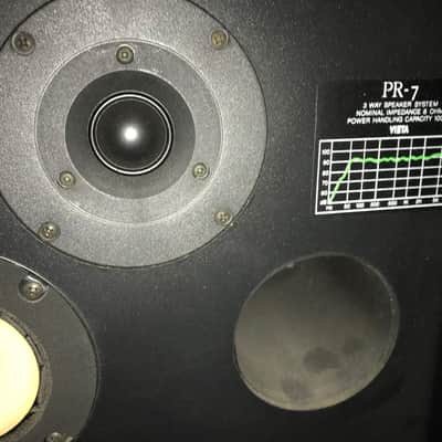 Pair of vintage Vieta speakers PR-7 image 10