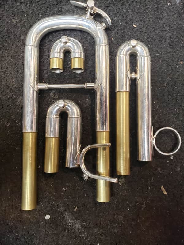 Bach Stradivarius C180ML C Trumpet to Bb Tuning Slide Set! image 1