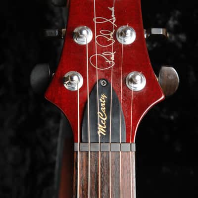 PRS McCarty Hollowbody Dark Cherry Sunburst Electric Guitar 1998 Pre-Owned image 3