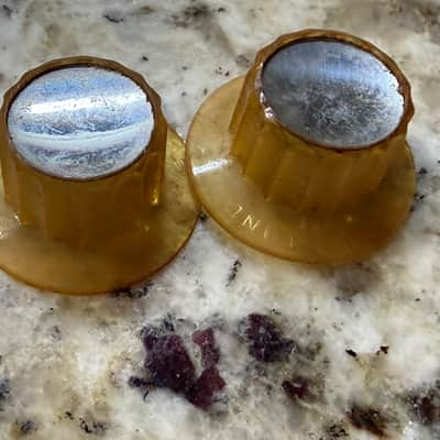 Guild / Kay 2 Gold Knobs Volume Tone 60s image 2