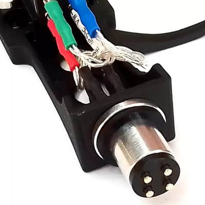Litz Wired Headshell & AT 3600L Cartridge For KAM DDX 3000, DDX 4500, DDX 5000, BDX 300, BDX 400, BDX 900 Vinyl Record Players Decks Turntables. (2020) image 5