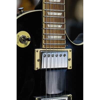 2001 Epiphone Les Paul Standard ebony image 6