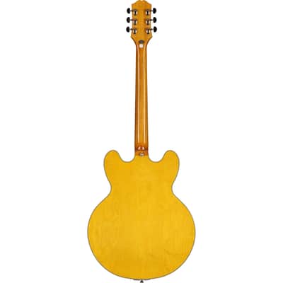 Epiphone Sheraton Semi-Hollowbody Electric Guitar (with Gig Bag), Natural, with Gold Hardware, Open Box (Very Good) image 3