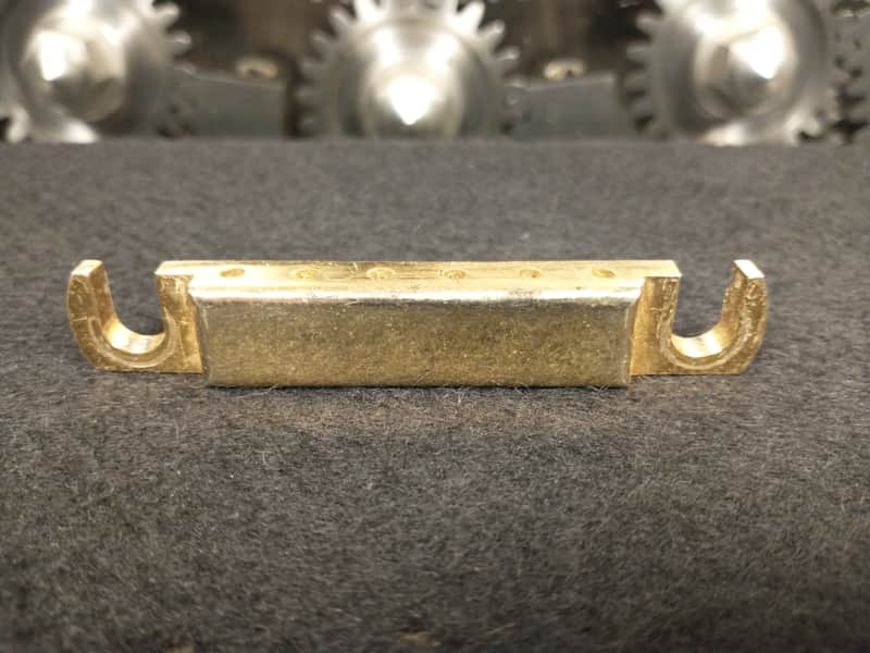 Vintage Gold Guitar Tailpiece image 1