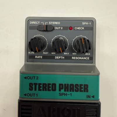 Arion SPH-1 Stereo Phaser Phase Gray Box Vintage Guitar Effect Pedal MIJ Japan image 3