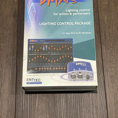 ENTTEC DMXIS LIGHTING CONTROLLER AND SOFTWARE - 2010s - Blue image 2