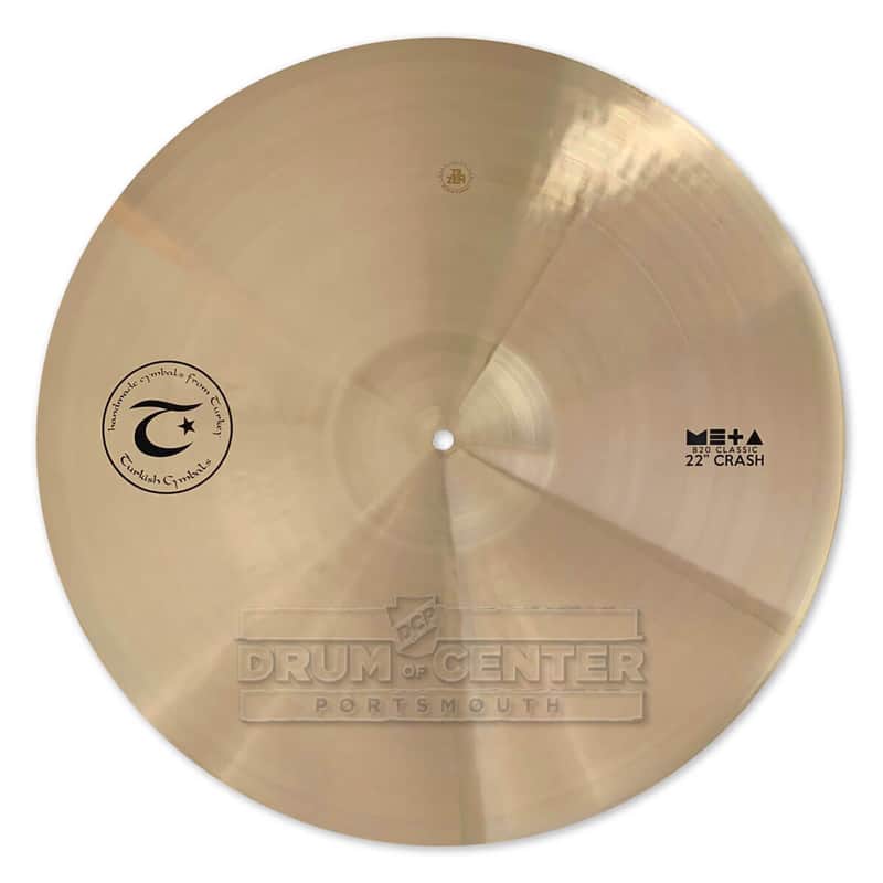 Turkish Meta Classic Crash Cymbal 22" image 1