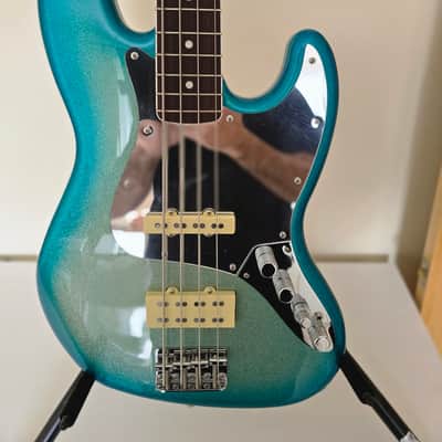 Fender Jazz blue de tiger bass 2024 - Sparkling blue image 1