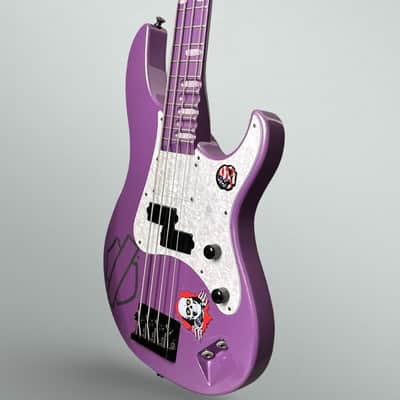 Yamaha Attitude ATT10TH 10th Anniversary Billy Sheehan Signature Limited Edition #10 of 300 2000 - Purple Metal Flake image 3