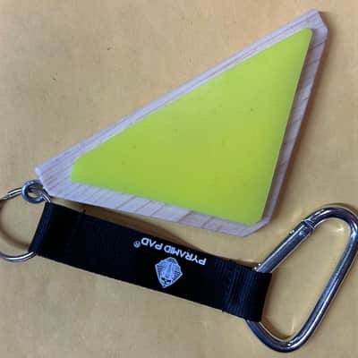 Pyramid Pad by RimRiser USA Pocket Practice Pad Yellow image 2