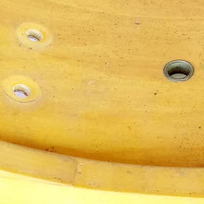 Ludwig 10x14" Concert Tom Drum Red/Silver/Red Sparkle 3Ply Vintage70s Blue/Olive image 7