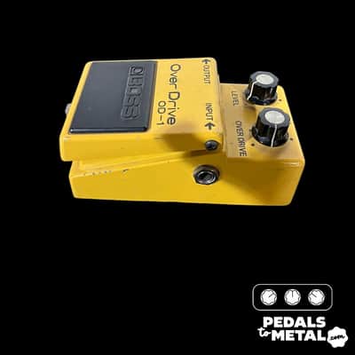 Boss OD-1 Over Drive Silver Screw Long Dash -x11205 image 2