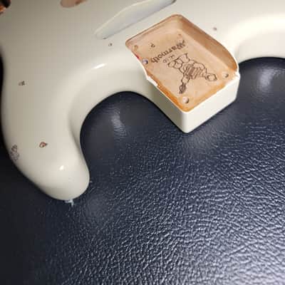 Warmoth Body Tele Strat combo White -USA made image 18