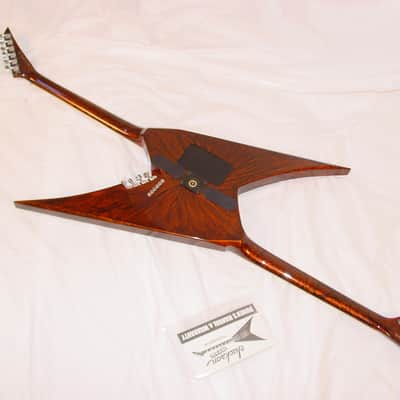 Jackson USA  Custom Shop NAMM Rhoads Doubleguitar, 1 of 1, ultra rare Root Beer Swirl image 23