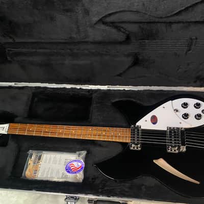 NEW! Rickenbacker 330 Jet Glo JG Jetglo - Semi Hollow Electric Guitar - Authorized Dealer - 7.65 lbs - G07736 image 10