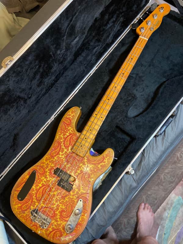 Fender PINK PAISLEY TELECASTER 1968 image 1