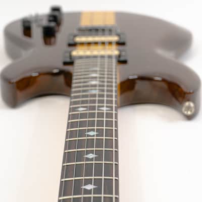 Aria Pro II TS-600 Tri-Sound Series Natural w/ Neck-Thru Construction, Versatile Electronics image 13