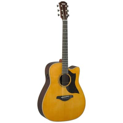 Yamaha A5R ARE Acoustic-Electric Guitar (Vintage Natural) image 3