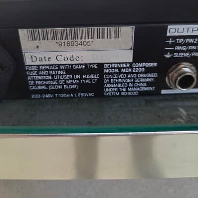 Behringer MDX 2200 Composer Pro 2000s - Standard image 3
