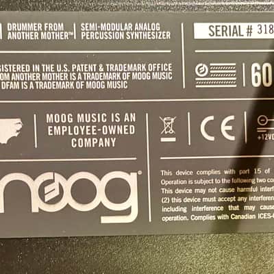 Moog DFAM + Moog Mother-32 Semi-Modular Synth Bundle – Excellent + Rack Kit image 6