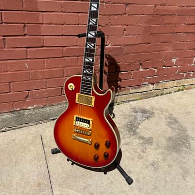 Burny Custom RSC-80 Les Paul Supreme 1980s - Flame Maple Sunburst image 2