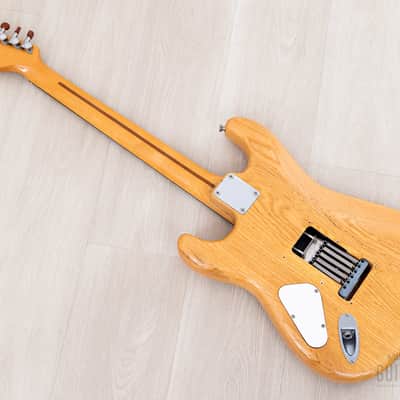 1995 Fender Stratocaster Classical Model STCL-100 Nylon String w/ Piezo, Japan MIJ image 13