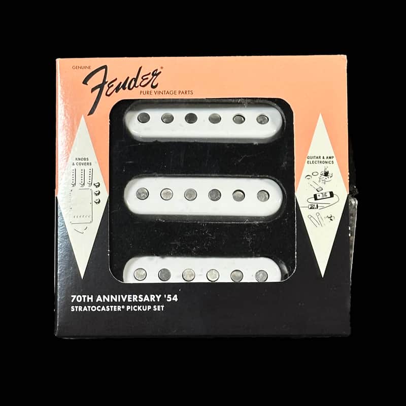 Fender 099-2379-000 70th Anniversary '54 Stratocaster Pickup Set image 3