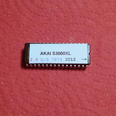 Akai S3000XL Sampler OS v2.0 EPROM Firmware Upgrade kit