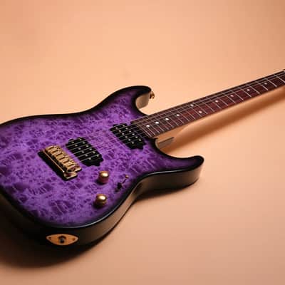 Suhr Standard Thin Burst LE 2026 - Trans Purple image 9