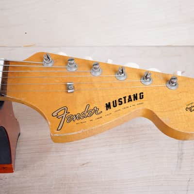 Fender Mustang 1966 Dakota Red Vintage USA w/ Hard Case image 4