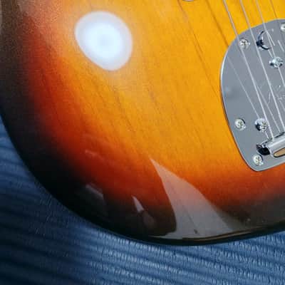 *RARE* 2021 Fender Japan Hybrid II Jazzmaster 75th anniversary - Limited Edition Sparkle Metallic 3-Color Sunburst M3TS - Full Set MIJ image 13