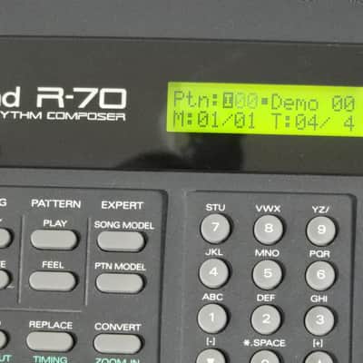 Roland R-70 Human Rhythm Composer Drum Machine – Near Mint – Fully Working – 1990s image 17