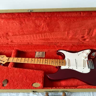 Fender USA Stratocaster Yngwie Malmsteen Signature 1990 Old Candy Apple Color image 1