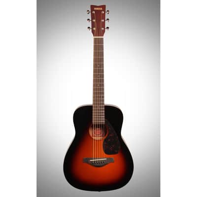 Yamaha JR2 3/4-Size Folk Acoustic Guitar, Tobacco Sunburst , with Gig Bag image 4