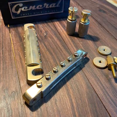 Faber  Bulk set Faber hardware for Les paul Nashville to True historic correct hardware Aged Gold co image 7