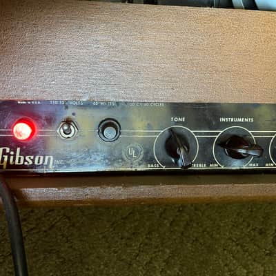 Gibson GA-30 14-Watt 12"/8" Guitar Combo 1948 - 1953 - Brown image 12