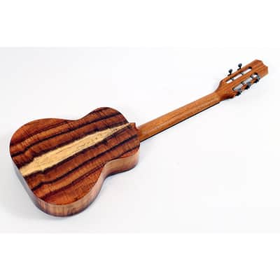 Kanile'a Ukulele Willie K 5-String Super Tenor Ukulele Regular Gloss Natural image 2